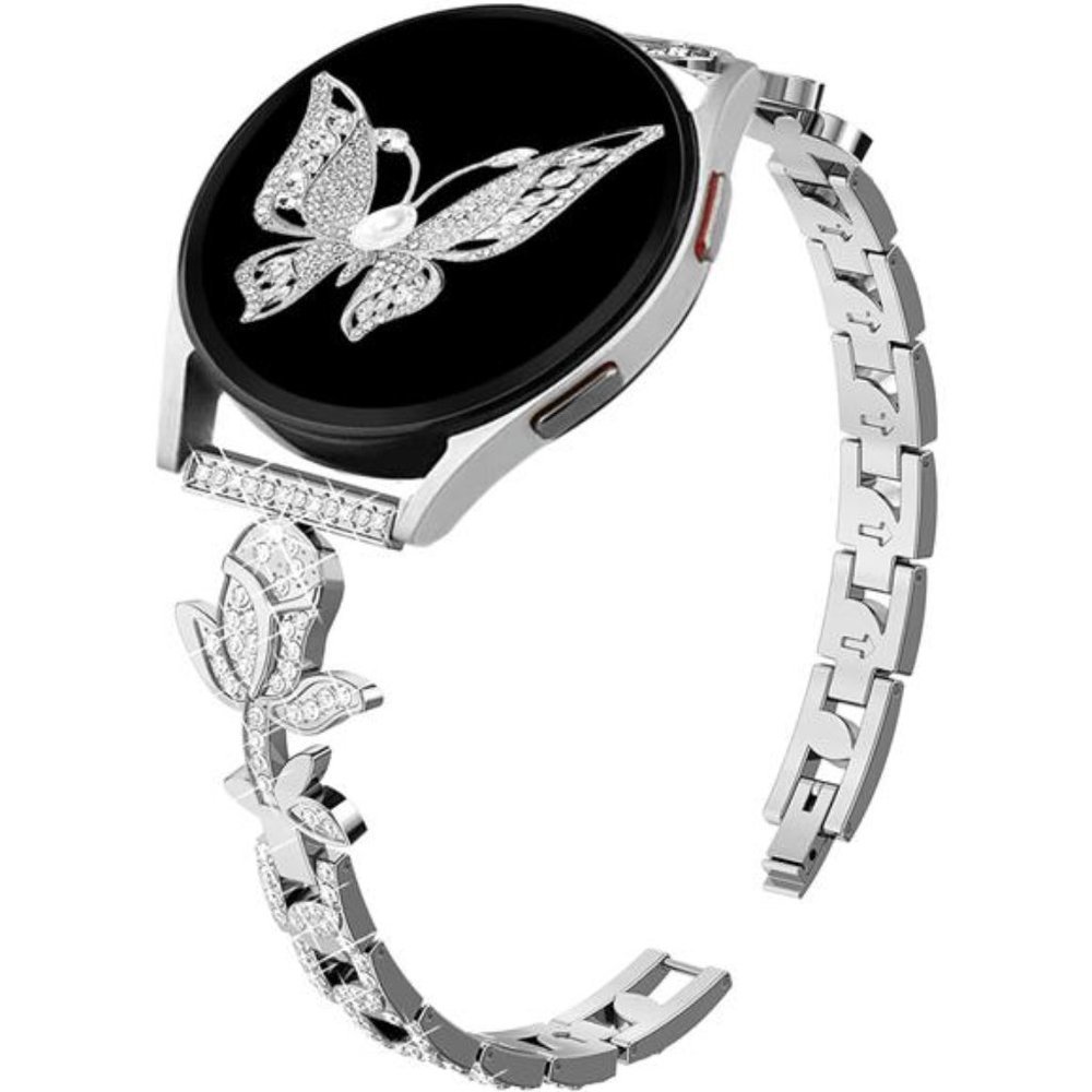 NEW Silver Rhinestone Samsung Watch Band